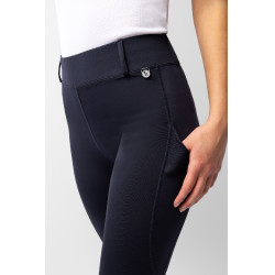 Leggings a grip integrale Horze Dea da donna Blu marino scuro