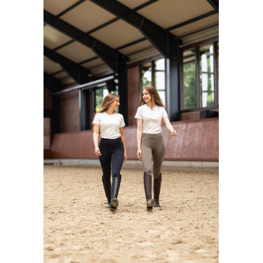 Leggings a grip integrale Horze Dea da donna Blu marino scuro