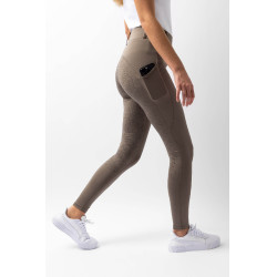 Leggings da equitazione con grip integrale Horze Dea, donna