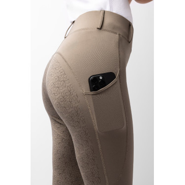 Leggings da equitazione con grip integrale Horze Dea, donna