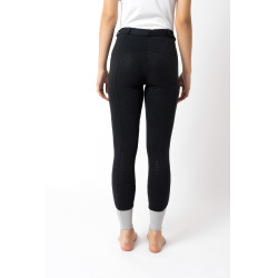 Pantaloni da equitazione Horze Felicia con grip a fondo intero Blu marino scuro