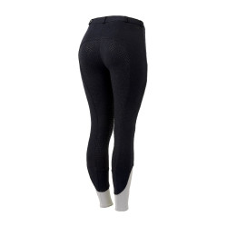 Pantaloni da equitazione Horze Felicia con grip a fondo intero Blu marino scuro