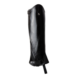 Mini-chaps Horze Wicklow con perforazioni floreali Nero Mini-chaps Horze Wicklow con perforazioni floreali Nero