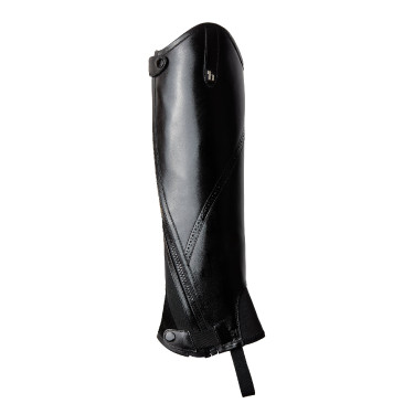 Mini-chaps Horze Wicklow con perforazioni floreali Nero Mini-chaps Horze Wicklow con perforazioni floreali Nero
