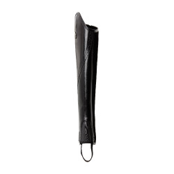 Mini-chaps Horze Wicklow con perforazioni floreali Nero Mini-chaps Horze Wicklow con perforazioni floreali Nero