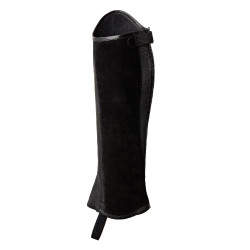 Mini-chaps Horze Wicklow con perforazioni floreali Nero Mini-chaps Horze Wicklow con perforazioni floreali Nero