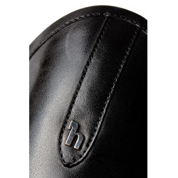 Mini-chaps Horze Wicklow con perforazioni floreali Nero Mini-chaps Horze Wicklow con perforazioni floreali Nero