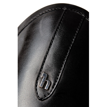 Mini-chaps Horze Wicklow con perforazioni floreali Nero Mini-chaps Horze Wicklow con perforazioni floreali Nero