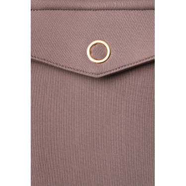Camicia-giacca Alyssa da donna Horze Marrone grigio ferro