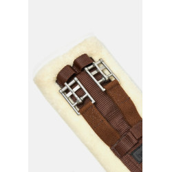 Cinghia da addestramento Tartu in neoprene con pelliccia sintetica non rimovibile Horze Marrone demitasse Cinghia da addestramento Tartu in neoprene con pelliccia sintetica non rimovibile Horze Marrone demitasse