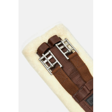 Cinghia da addestramento Tartu in neoprene con pelliccia sintetica non rimovibile Horze Marrone demitasse Cinghia da addestramento Tartu in neoprene con pelliccia sintetica non rimovibile Horze Marrone demitasse