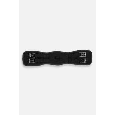 Sottopancia da dressage preformato in neoprene Samara con elastico Horze Nero