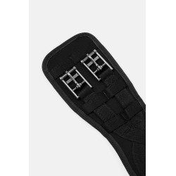 Sottopancia da dressage preformato in neoprene Samara con elastico Horze Nero