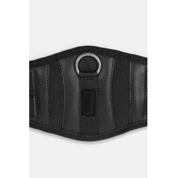 Sottopancia da addestramento in neoprene Varna senza elastico Horze Nero