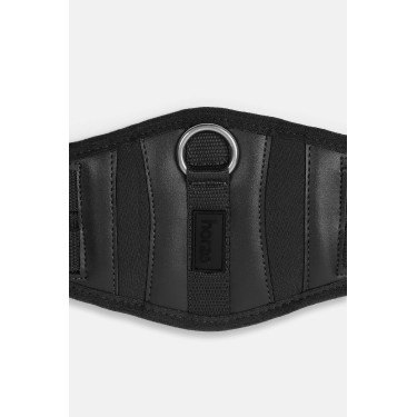 Sottopancia da addestramento in neoprene Varna senza elastico Horze Nero