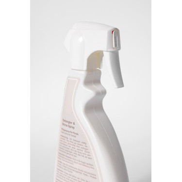 Spray districante e lucidante Horze Rosa pallido gesso Spray districante e lucidante Horze Rosa pallido gesso