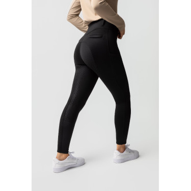 Pantaloni termici da donna Mira con fondo integrale Horze Nero Pantaloni termici da donna Mira con fondo integrale Horze Nero