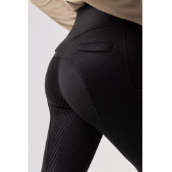 Pantaloni termici da donna Mira con fondo integrale Horze Nero Pantaloni termici da donna Mira con fondo integrale Horze Nero