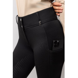 Pantaloni termici da donna Mira con fondo integrale Horze Nero Pantaloni termici da donna Mira con fondo integrale Horze Nero