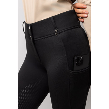 Pantaloni termici da donna Mira con fondo integrale Horze Nero Pantaloni termici da donna Mira con fondo integrale Horze Nero