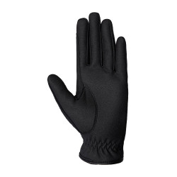 Guanti da equitazione invernali da donna Sinja B Vertigo Nero