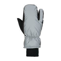 Moffole a 3 dita riflettenti Horze bambino Argento riflettente