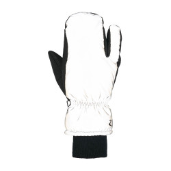 Moffole a 3 dita riflettenti Horze bambino Argento riflettente