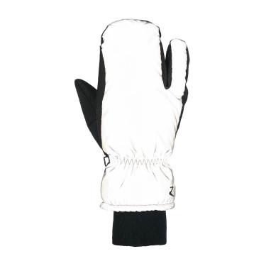 Moffole a 3 dita riflettenti Horze bambino Argento riflettente