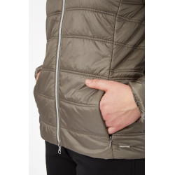 Piumino da donna Horze Natalie con maniche rimovibili Marrone morel