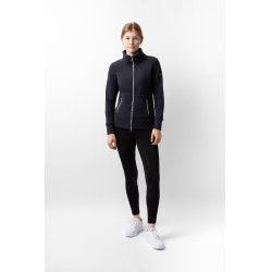 Giacca da equitazione in pile da donna Horze Ellie Blu marino scuro Giacca da equitazione in pile da donna Horze Ellie Blu marino scuro