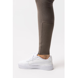 Pantaloni con grip integrale per tutte le stagioni Horze Mira Marrone morel