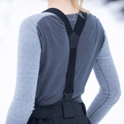 Pantaloni da equitazione invernali Horze WinterRider per bambini Nero