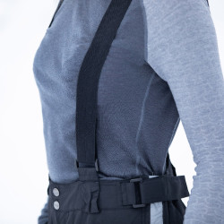 Pantaloni da equitazione invernali Horze WinterRider per bambini Nero