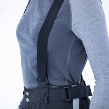 Pantaloni da equitazione invernali Horze WinterRider per bambini Nero