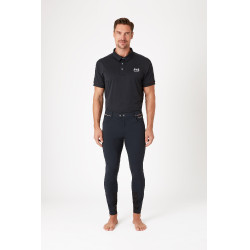 Pantaloni da equitazione con rinforzi B Vertigo Damien uomo Grigio antracite scuro