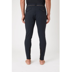 Pantaloni da equitazione con rinforzi B Vertigo Damien uomo Grigio antracite scuro