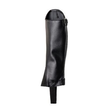 Mini-chaps Horze Portland per bambini con cinturino Nero