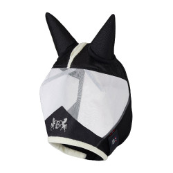 Maschera antimosche B Vertigo Delux con pelliccia sintetica Blu marino scuro