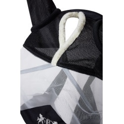 Maschera antimosche B Vertigo Delux con pelliccia sintetica Blu marino scuro