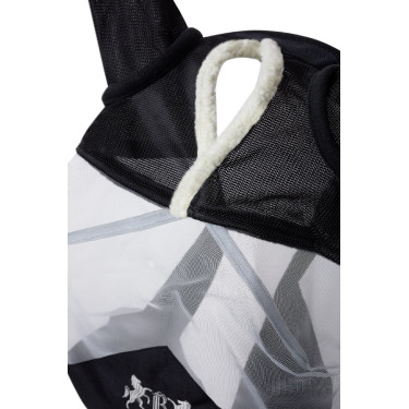 Maschera antimosche B Vertigo Delux con pelliccia sintetica Blu marino scuro