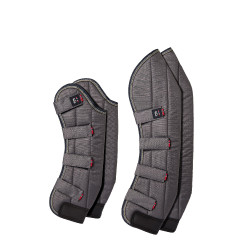 Ghette da trasporto B Vertigo Wellington in set da 4 Grigio antracite scuro