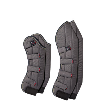 Ghette da trasporto B Vertigo Wellington in set da 4 Grigio antracite scuro