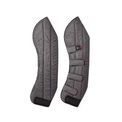 Ghette da trasporto B Vertigo Wellington in set da 4 Grigio antracite scuro