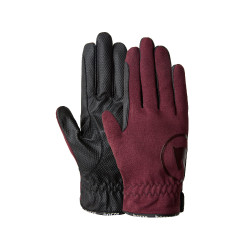 Guanti da equitazione estivi Horze Nichelle donna Port Royale Bordeaux