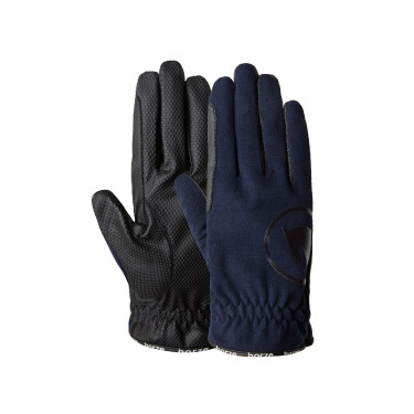 Guanti da equitazione estivi Horze Nichelle donna Blu marino scuro