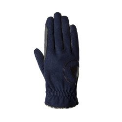 Guanti da equitazione estivi Horze Nichelle donna Blu marino scuro