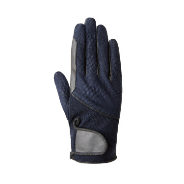 Guanti da equitazione estivi Horze Leni donna Blu marino scuro