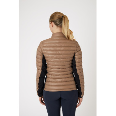 Piumino ultra leggero da donna B Vertigo Simone Biscotto allo zenzero Beige Piumino ultra leggero da donna B Vertigo Simone Biscotto allo zenzero Beige