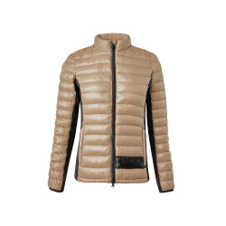 Piumino ultra leggero da donna B Vertigo Simone Biscotto allo zenzero Beige Piumino ultra leggero da donna B Vertigo Simone Biscotto allo zenzero Beige