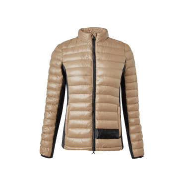 Piumino ultra leggero da donna B Vertigo Simone Biscotto allo zenzero Beige Piumino ultra leggero da donna B Vertigo Simone Biscotto allo zenzero Beige